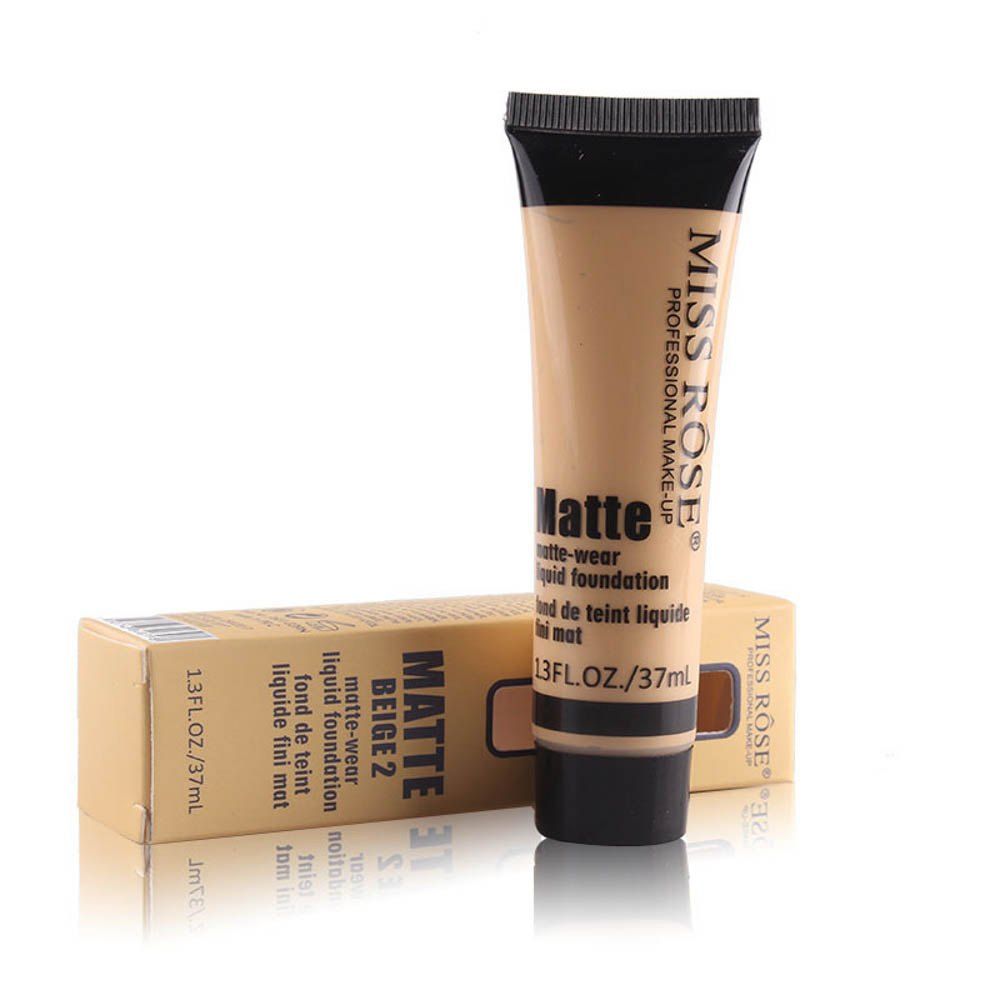 

MISS ROSE 37ML Concealer Repair Nourishing Nude Makeup Foundation, #002