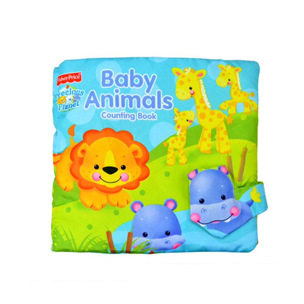 

Puzzle Cognitive Baby Toys Educational Three-dimensional Cloth Book, Deep sky blue