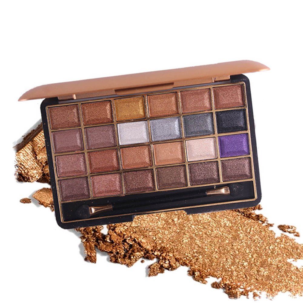 

MISS ROSE 24 Color Pearlescent Matte Makeup Eyeshadow, #001