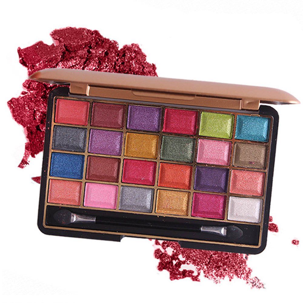 

MISS ROSE 24 Color Pearlescent Matte Makeup Eyeshadow, #006