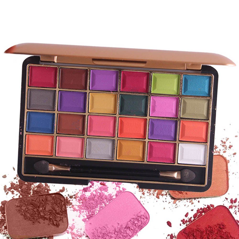 

MISS ROSE 24 Color Pearlescent Matte Makeup Eyeshadow, #008