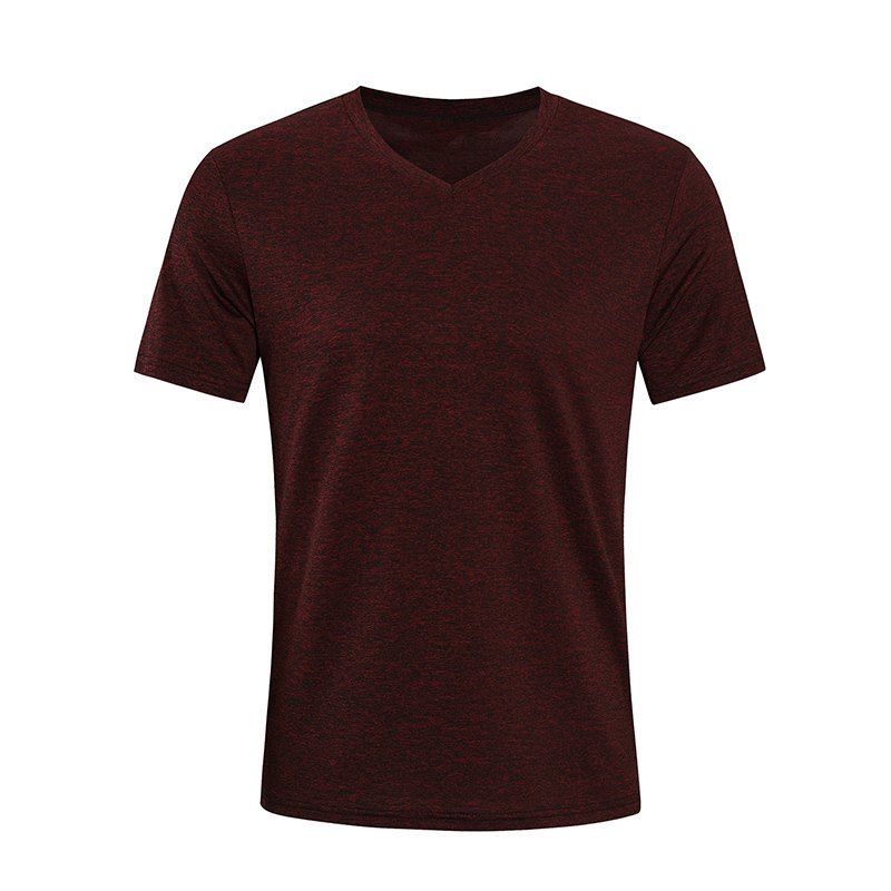 

2018 Men's Multicolor Sports Fashion T-shirt, Burgundy