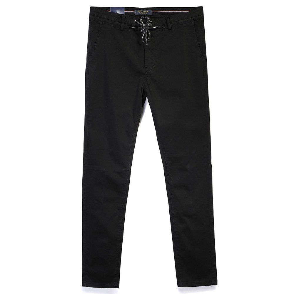 

Summer Men's Pure Cotton Casual Pants, Black