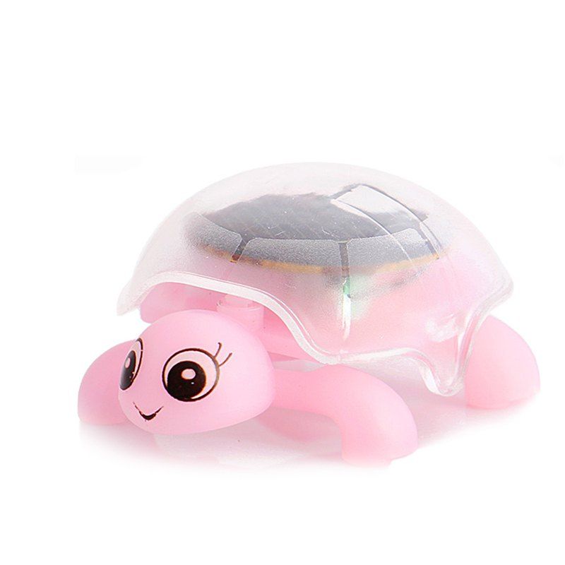 

Creative Solar Energy Tortoise Shape Toys, Pink