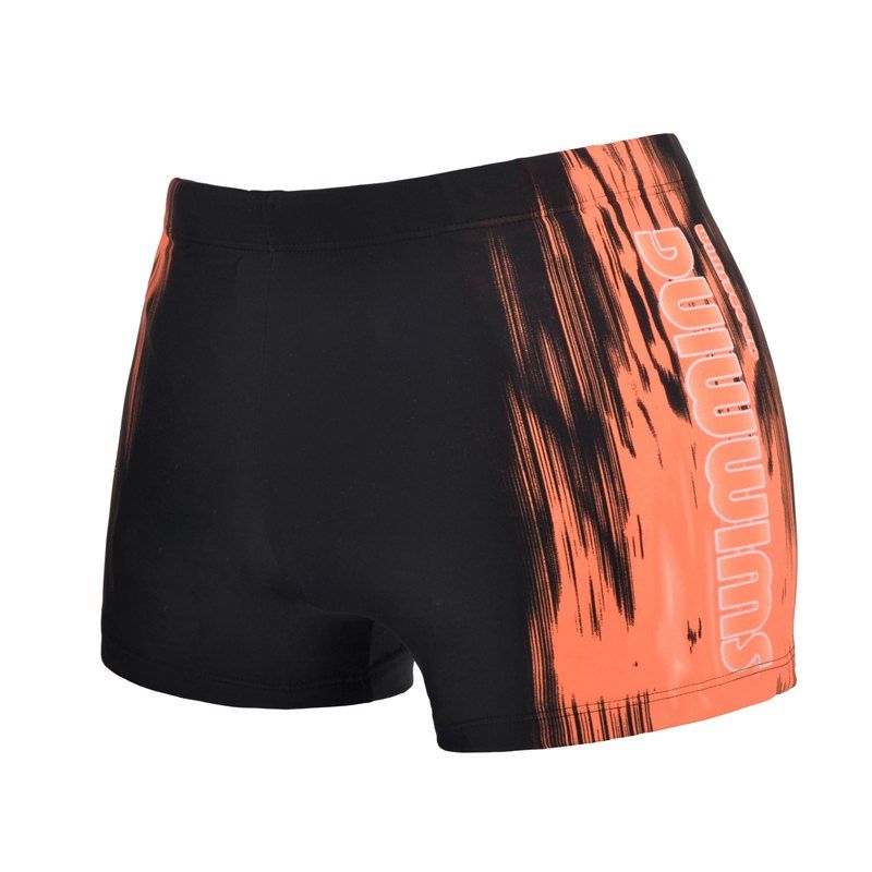 

Men's Boxer Swimming Trunks, Black