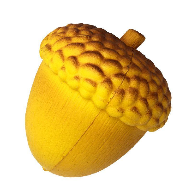

Jumbo Squishy Slow Rebound Light Fragrance Decompression Toy, Golden brown