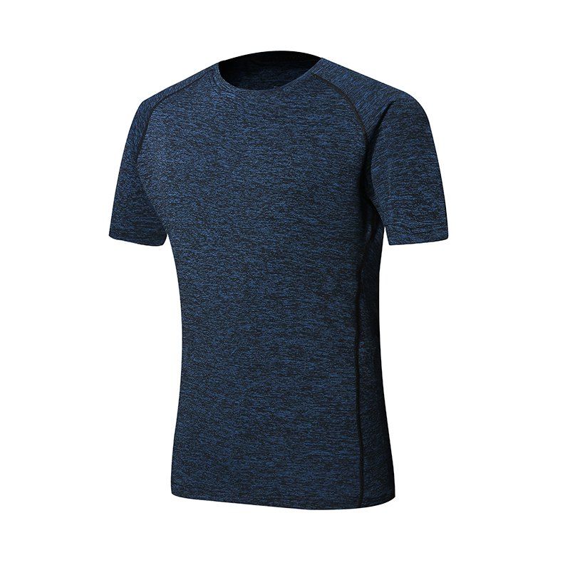 

2018 Men's Fashion Breathable Short T-Shirt, Midnight blue