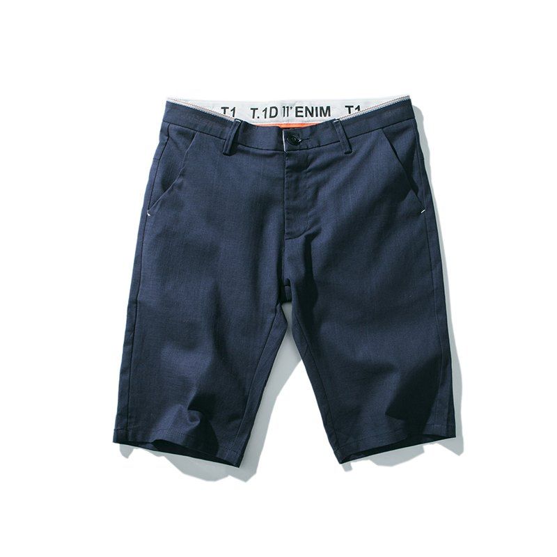 

Summer Men'z Fashion Loose and Pure Color Short Pants, Deep blue