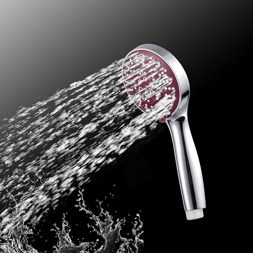 

Handheld Water-Saving Pressure Rain Shower Head 52C, Silver