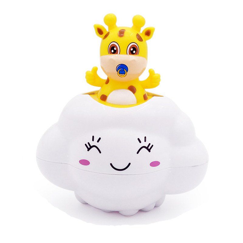 

Baby Bathroom Rain Clouds Deer Shower Play Water Toy, White