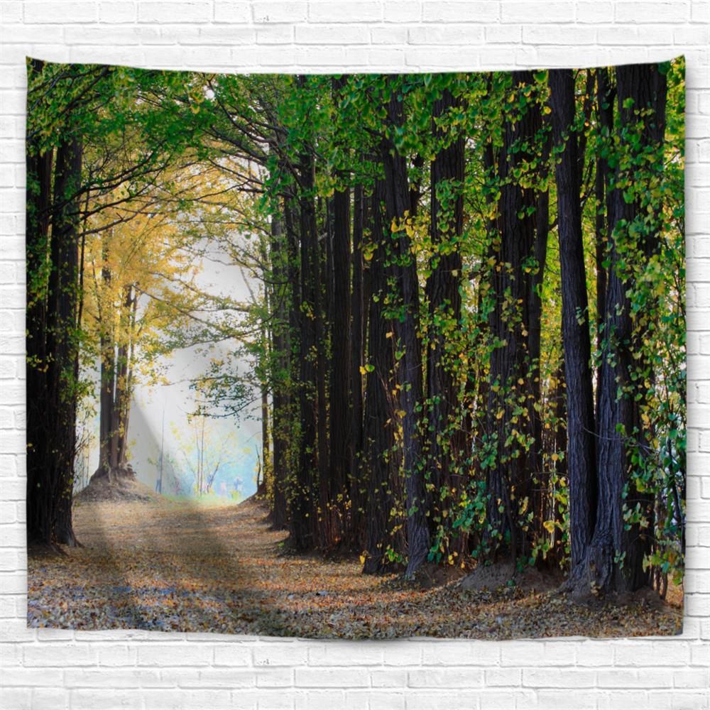 

Maple Forest 3D Printing Home Wall Hanging Tapestry for Decoration, Multi-a