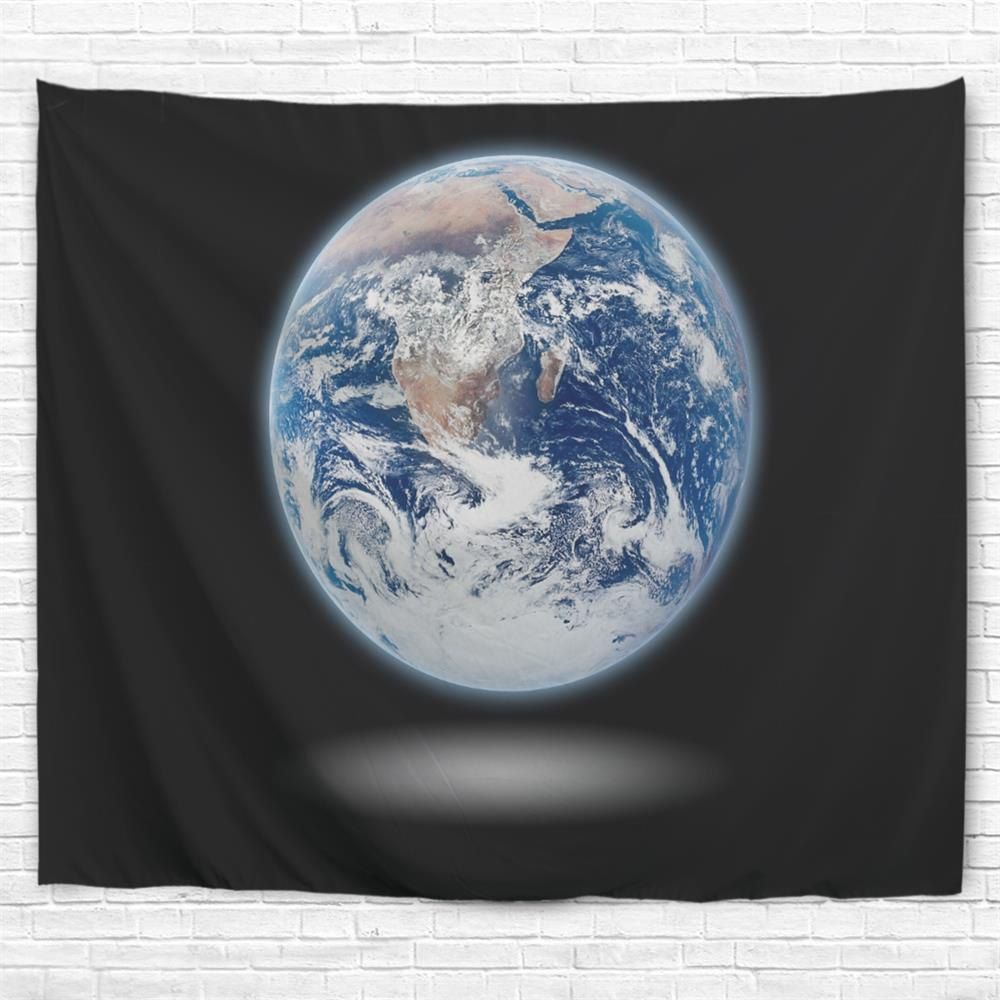 

Earth 3D Printing Home Wall Hanging Tapestry for Decoration, Multi-a