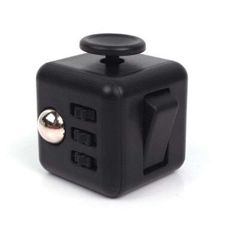 

Unlimited Decompression Rubik Cube Antianxiety Fret Decompression Dice Toys, Black
