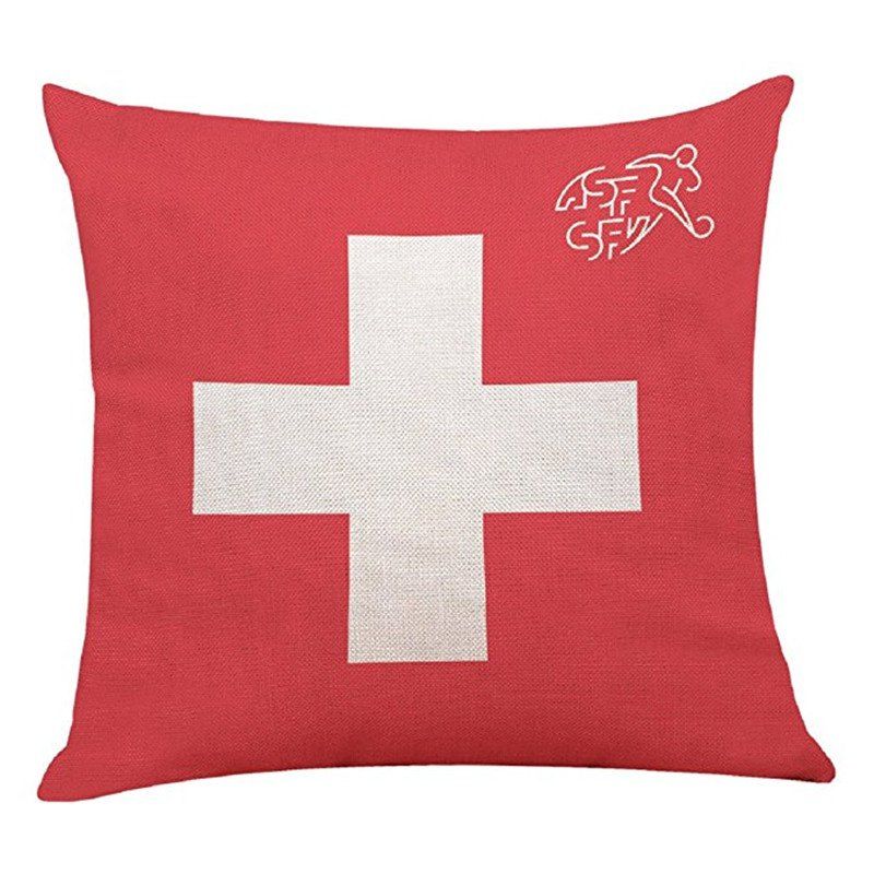 

Home Decor Cushion Soccer Fans Souvenir, Multi-x