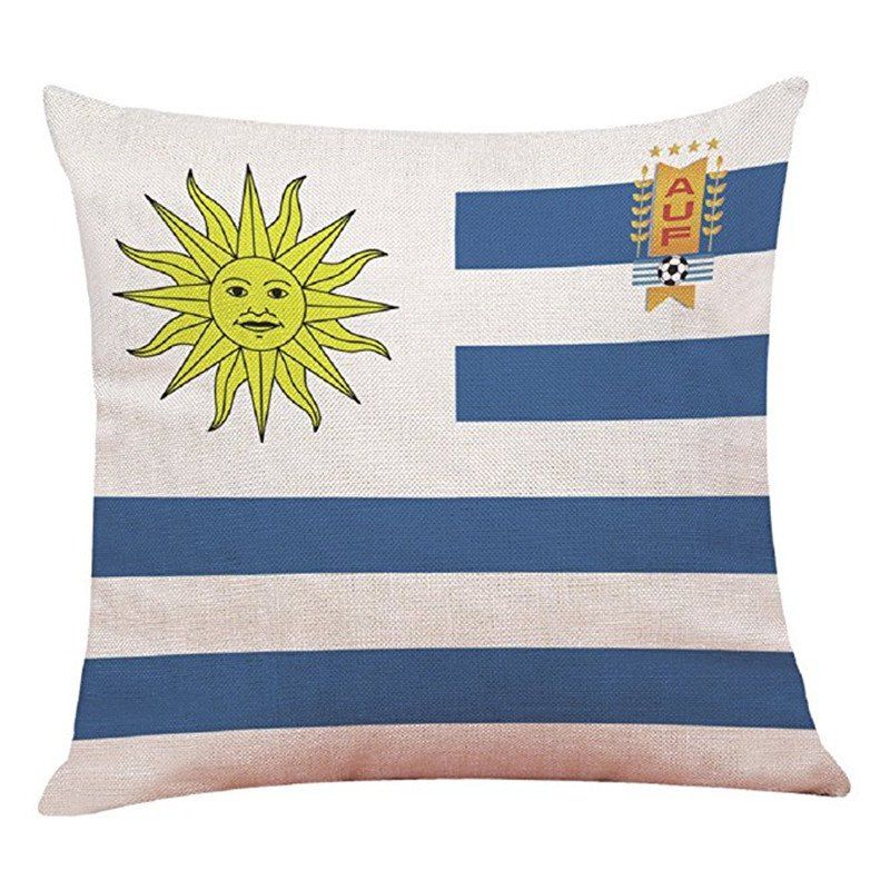 

Home Decor Cushion Soccer Fans Souvenir, Multi-y