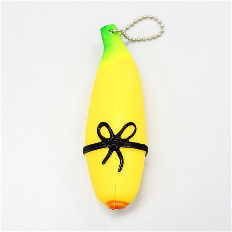 

Funny Squeeze Banana Release Pressure Relief Toy, Yellow