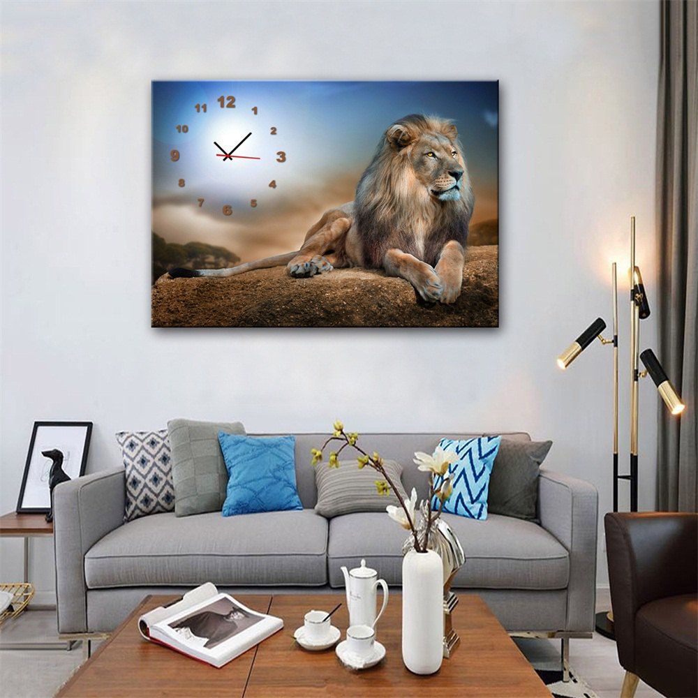 

Special Design Frame Paintings King of Forest Print, Multi