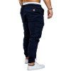 Pantalons Elastiques Décontractés pour Homme - Bleu profond 3XL