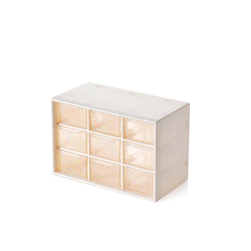 

Household Jewelry Travel Storage Box, White
