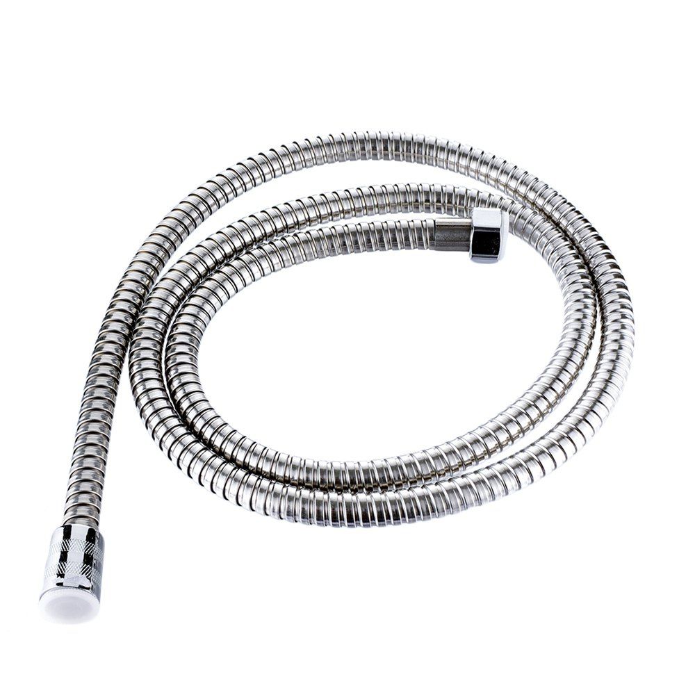

200CM Shower Hose Sprayer Extension Replacement Part, Silver
