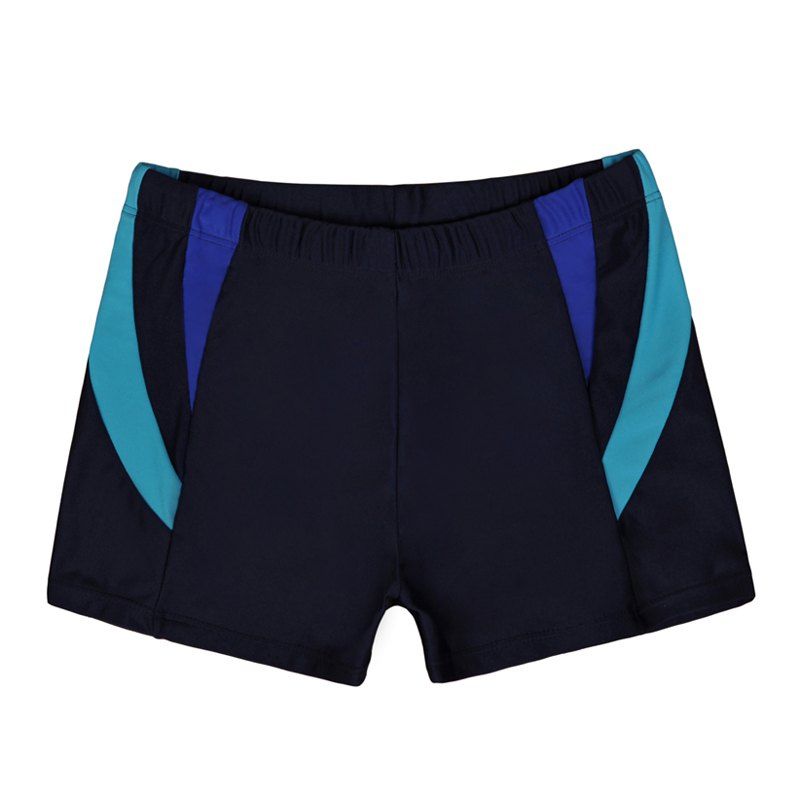

Men's Casual And Comfortable Boxer Swimming Trunks, Deep blue