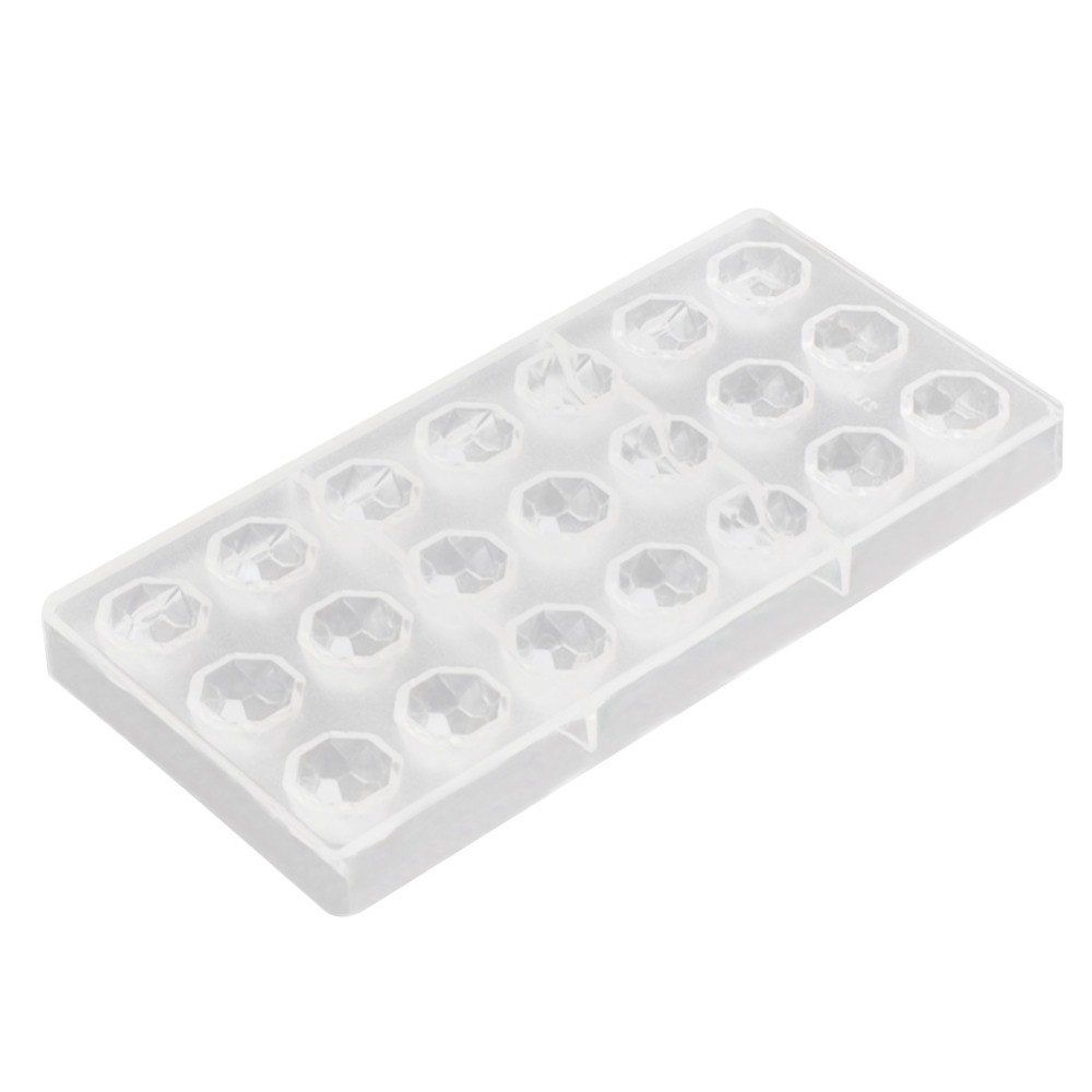 

3D Football Shaped Chocolate Mold DIY Cake Candy Pastry Decoration Tool, White