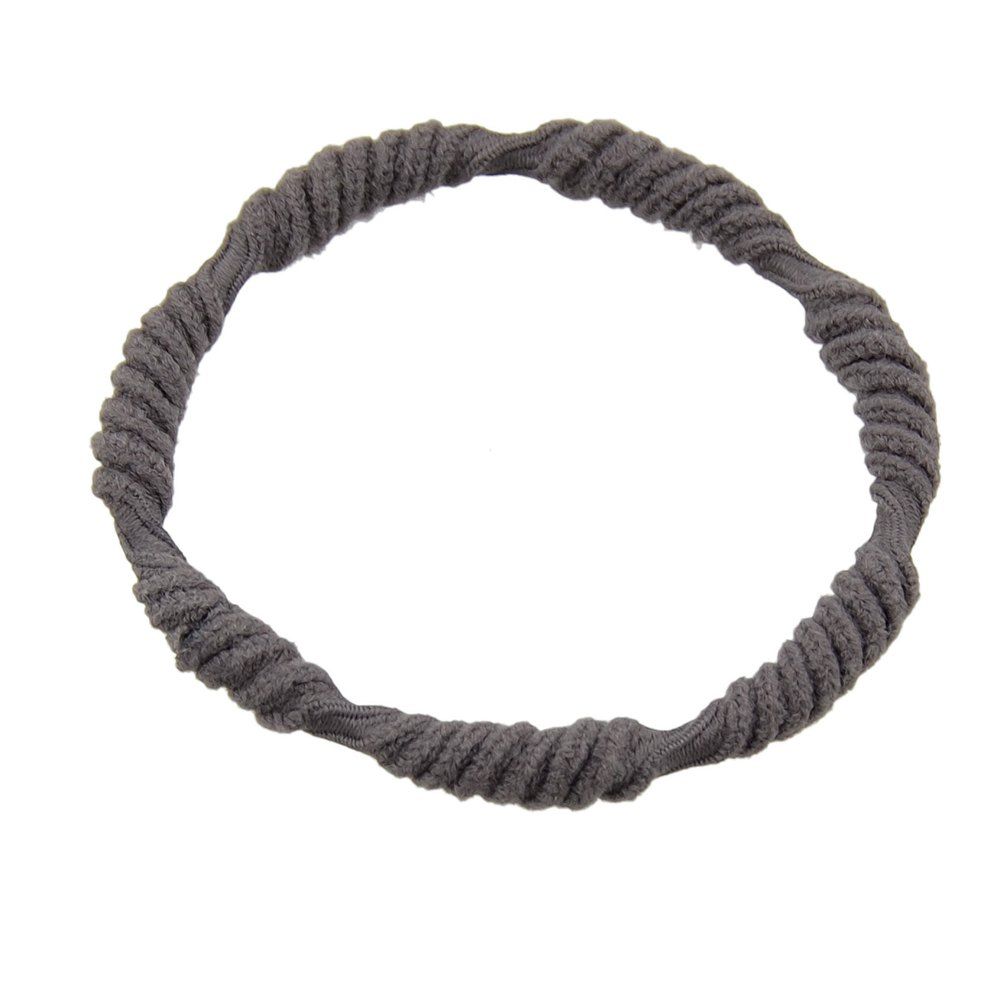 

Cotton Elastic Colorful Hair Jewelry for Lady Girl, Dark khaki