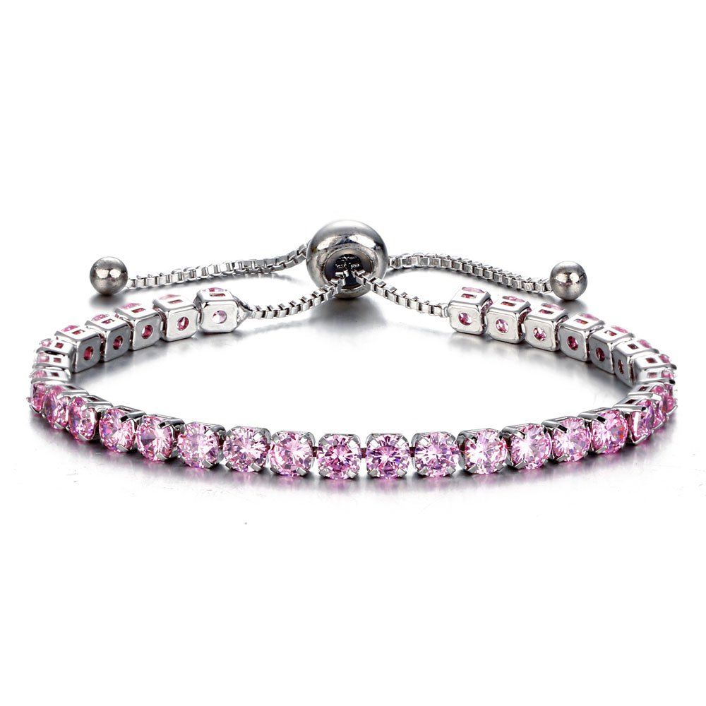 

Fresh Fashionable Luxury Temperament Bracelet, Blossom pink
