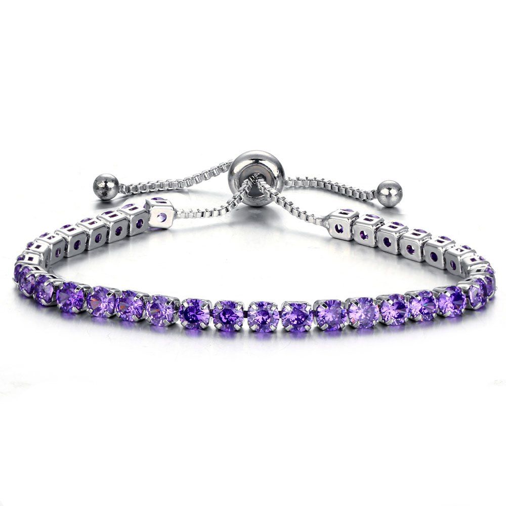 

Fresh Fashionable Luxury Temperament Bracelet, Purple