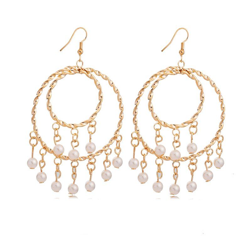 

Fashion Elegant 18K Gold Electroplate Earring TP0124