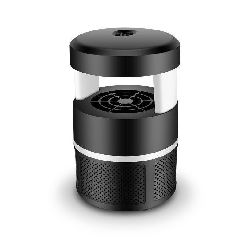 

LED Light Mosquito Fly Killer Trap Indoor USB Charging, Black