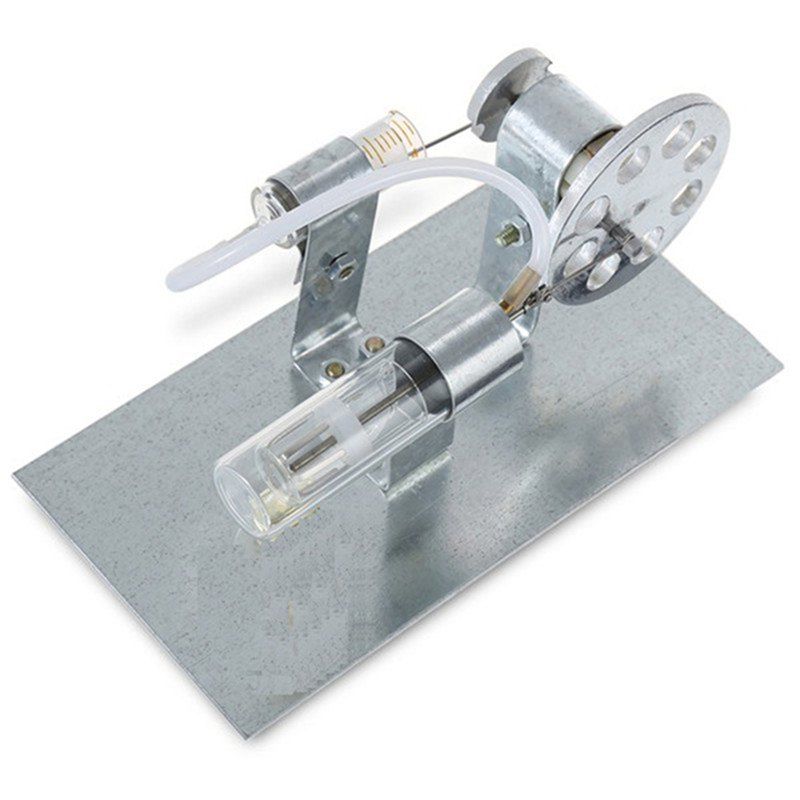 

DIY Stirling Engine Steam Machine Model Children Learning Education Toys, Silver