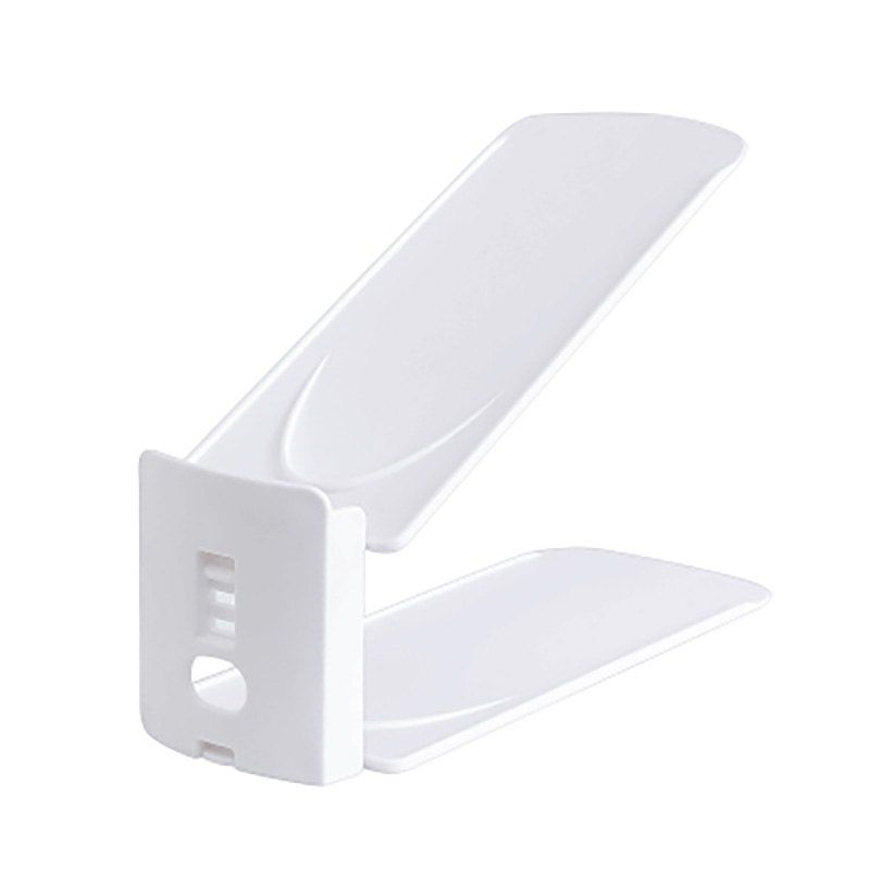 

DIHE Double-Deck Originality Integrated Simple Receive Shoe Rack, White