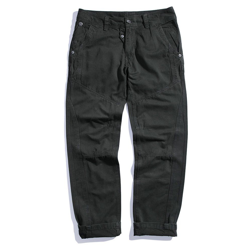 

Men's Cotton Loose and Large Size Casual Pants, Dark gray