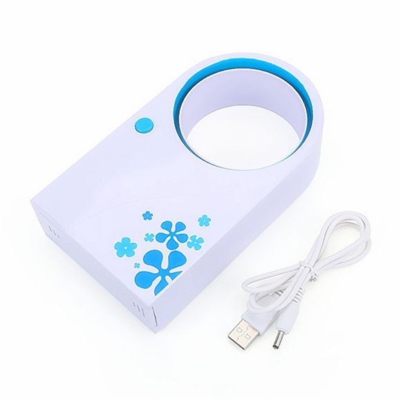 Ventilateur Amphibie Mini USB à main - Bleu Papillon 