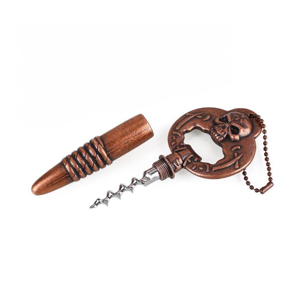 

2 In 1 Creative Convenience Multifunctional Cans Bottles Opener, Copper