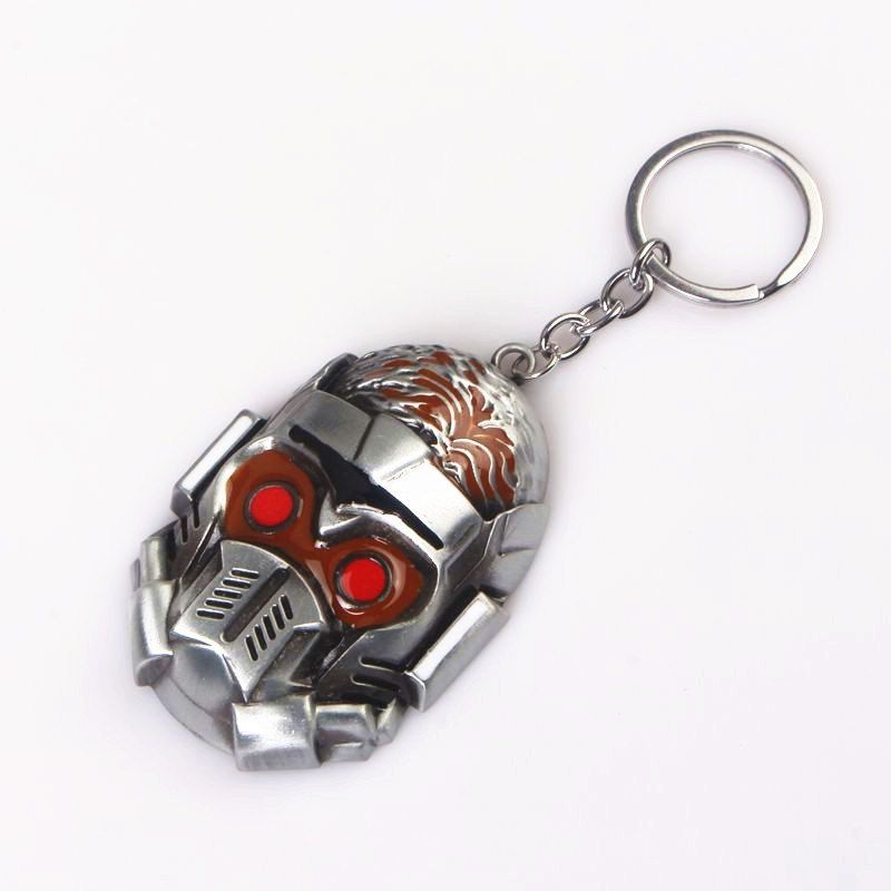 

Fashion Personality Mask Key Chain, Multi