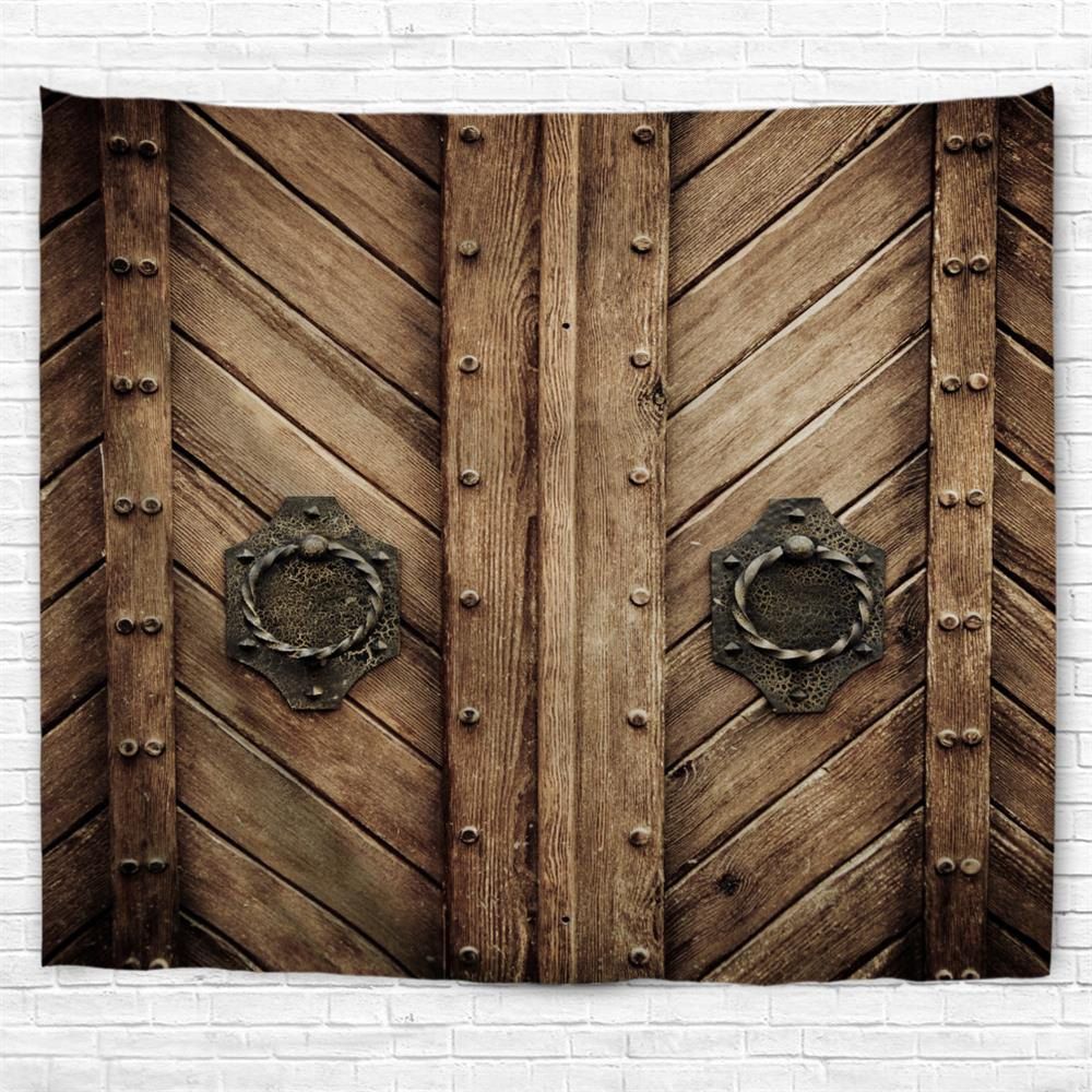 

Rivet Doors 3D Printing Home Wall Hanging Tapestry for Decoration, Multi-a