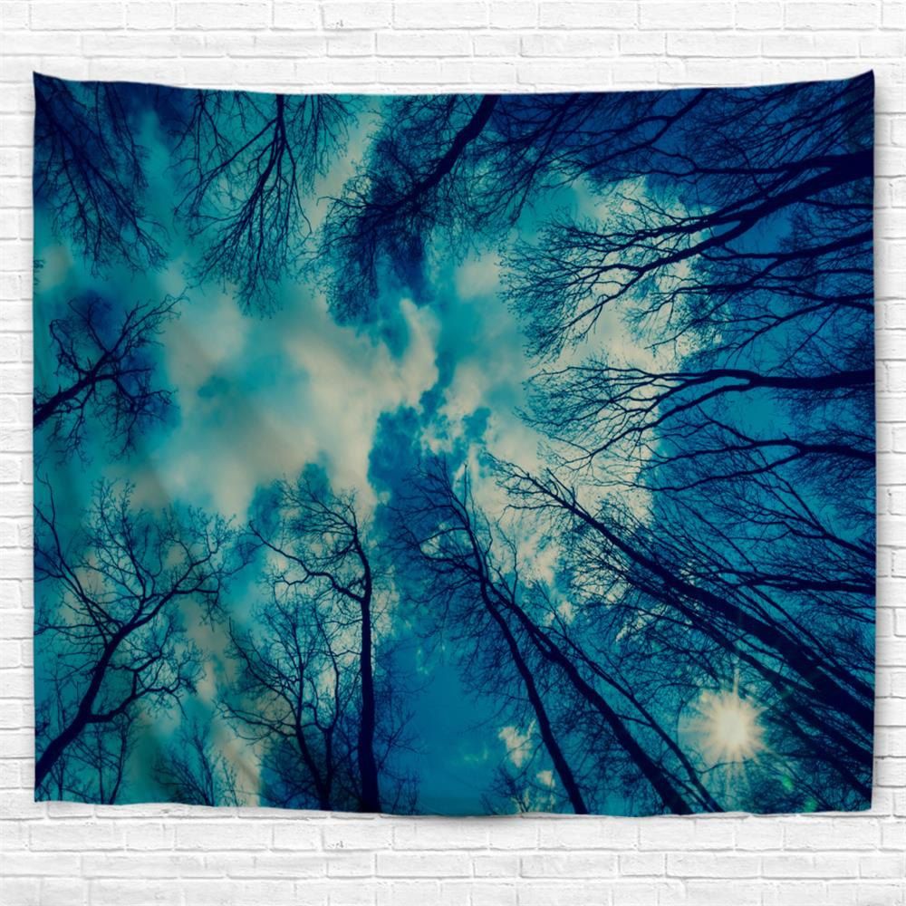 

Jungle Sky 3D Printing Home Wall Hanging Tapestry for Decoration, Multi-a