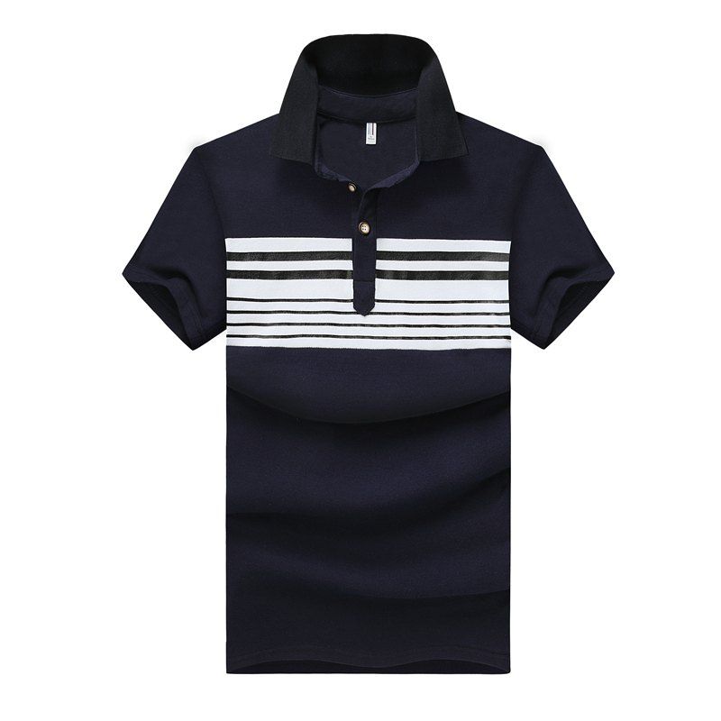 Men Polo Shirt Short Sleeve Color Block Patchwork Ventilate Polo Shirt u s polo assn men s short sleeve pique polo shirt with multi color pony logo