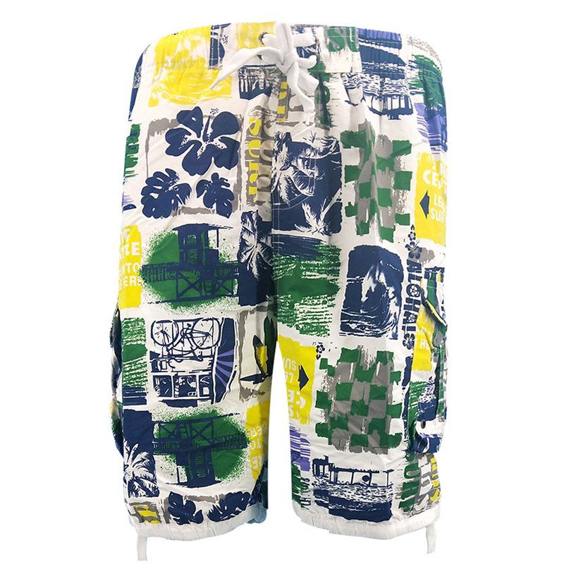 

Men's Fashion Plaid Casual Shorts, Green