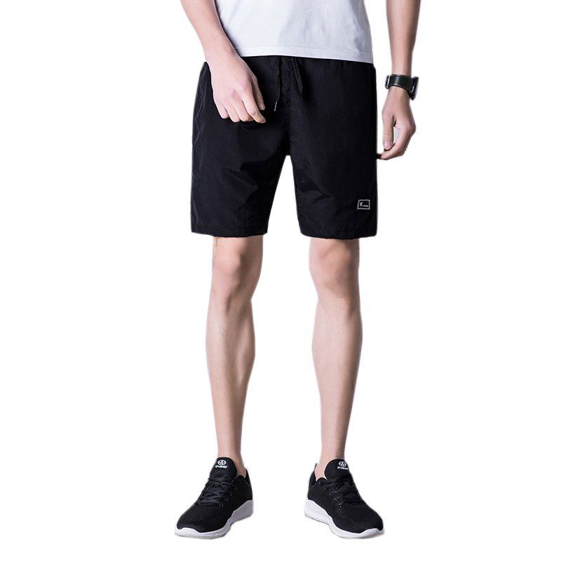 

Men Casual Shorts Pocket Fashion Skin-Friendly Plus Size Chic Bottom Shorts, Black