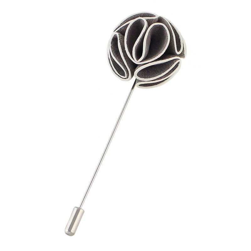

Colorful Suede Fabric Flower Brooches, Granite