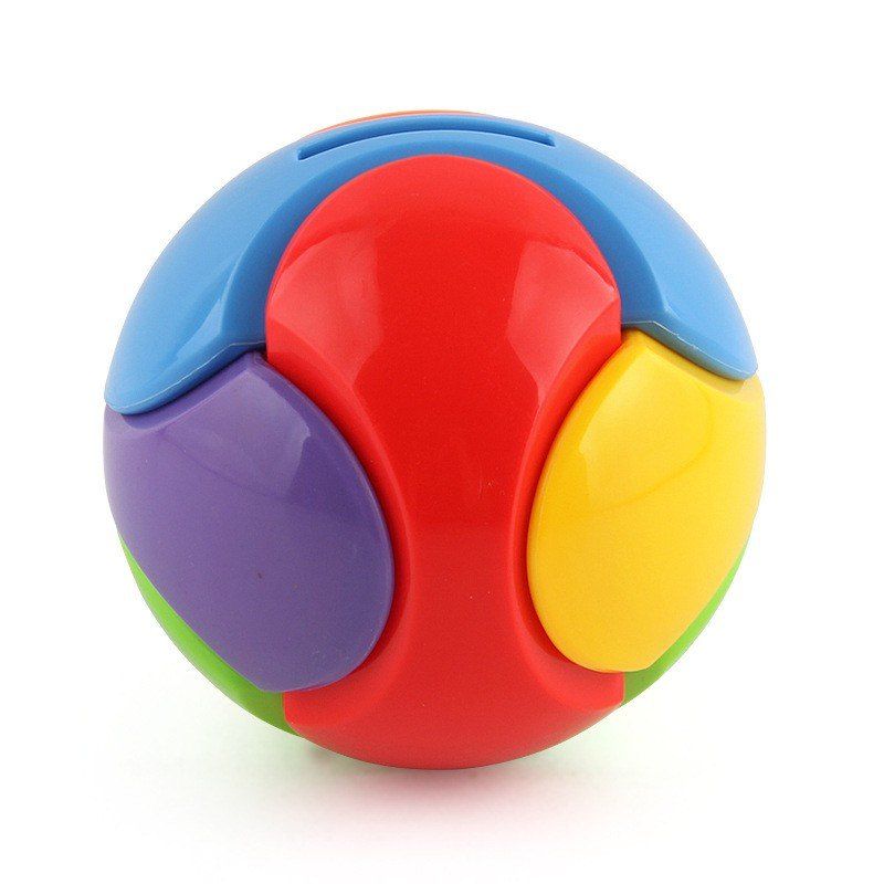 

3D DIY Saving Building Blocks Ball, Multi-a