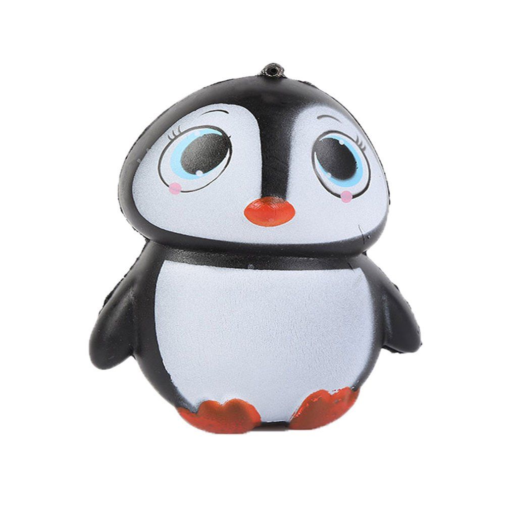 

New PU Slow Rebound Jumbo Squishy Penguin Toys, Multi-a