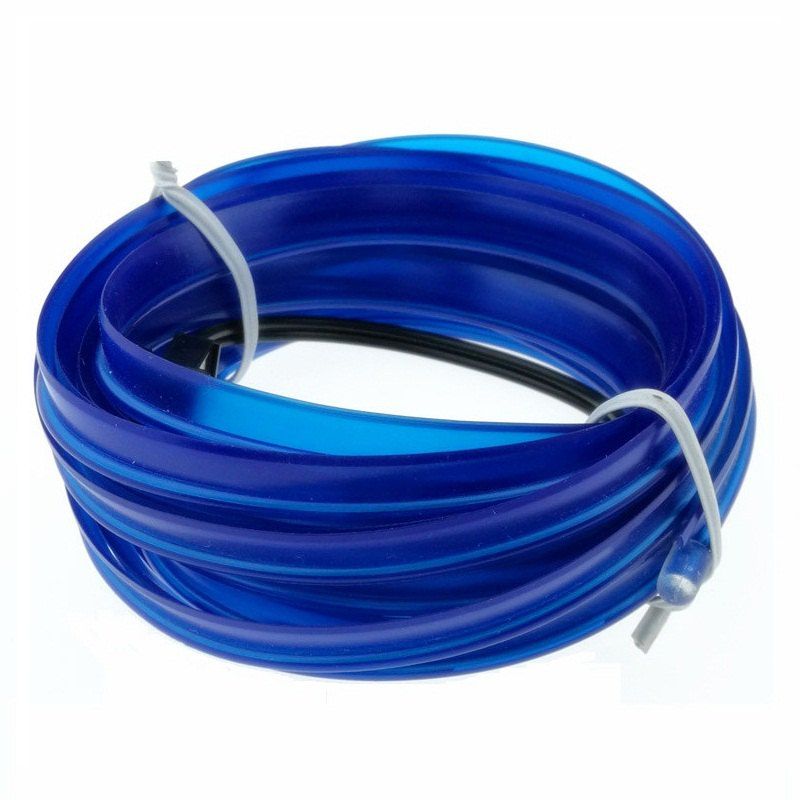 

3m USB Neon LED Light Glow Electroluminescent Wire / El Wire for Car Cosplay, Royal blue
