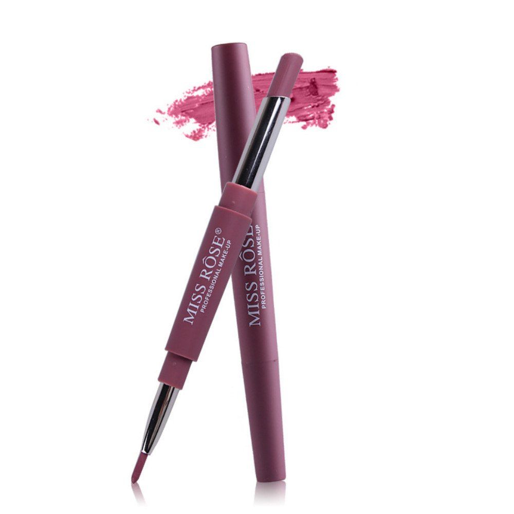 

MISS ROSE Double Multifunctional Lipstick Lip Pen, #002