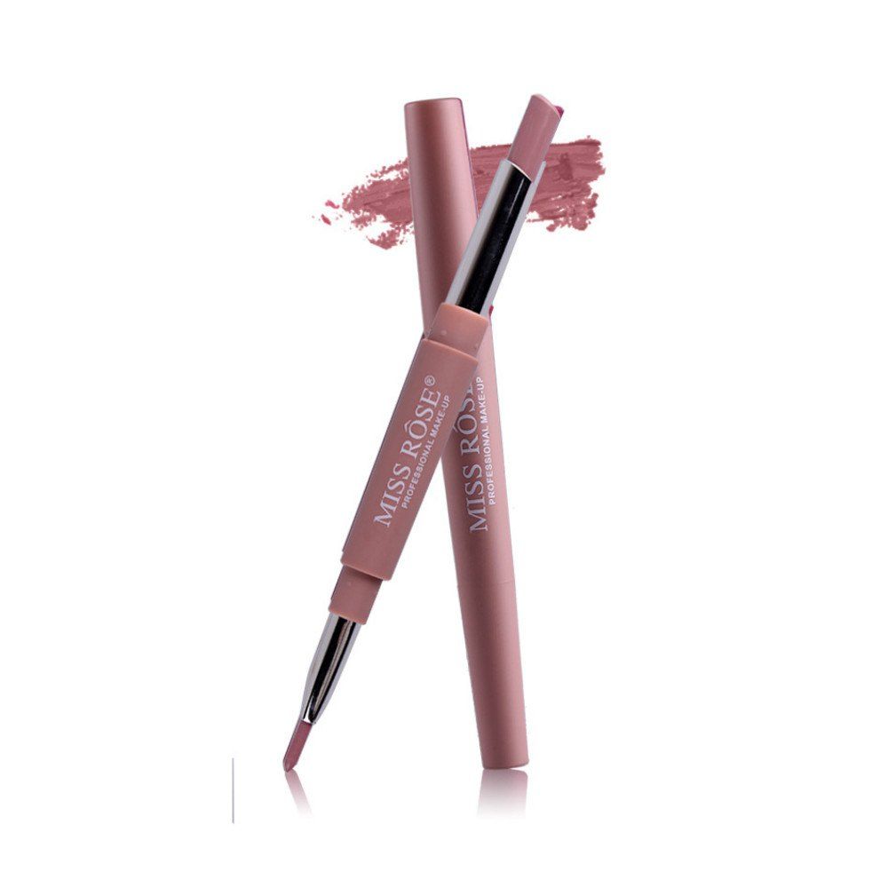 

MISS ROSE Double Multifunctional Lipstick Lip Pen, #006