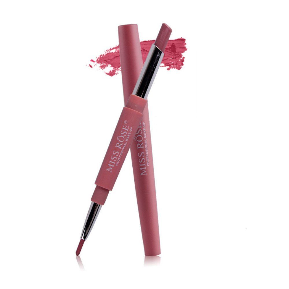 

MISS ROSE Double Multifunctional Lipstick Lip Pen, #007