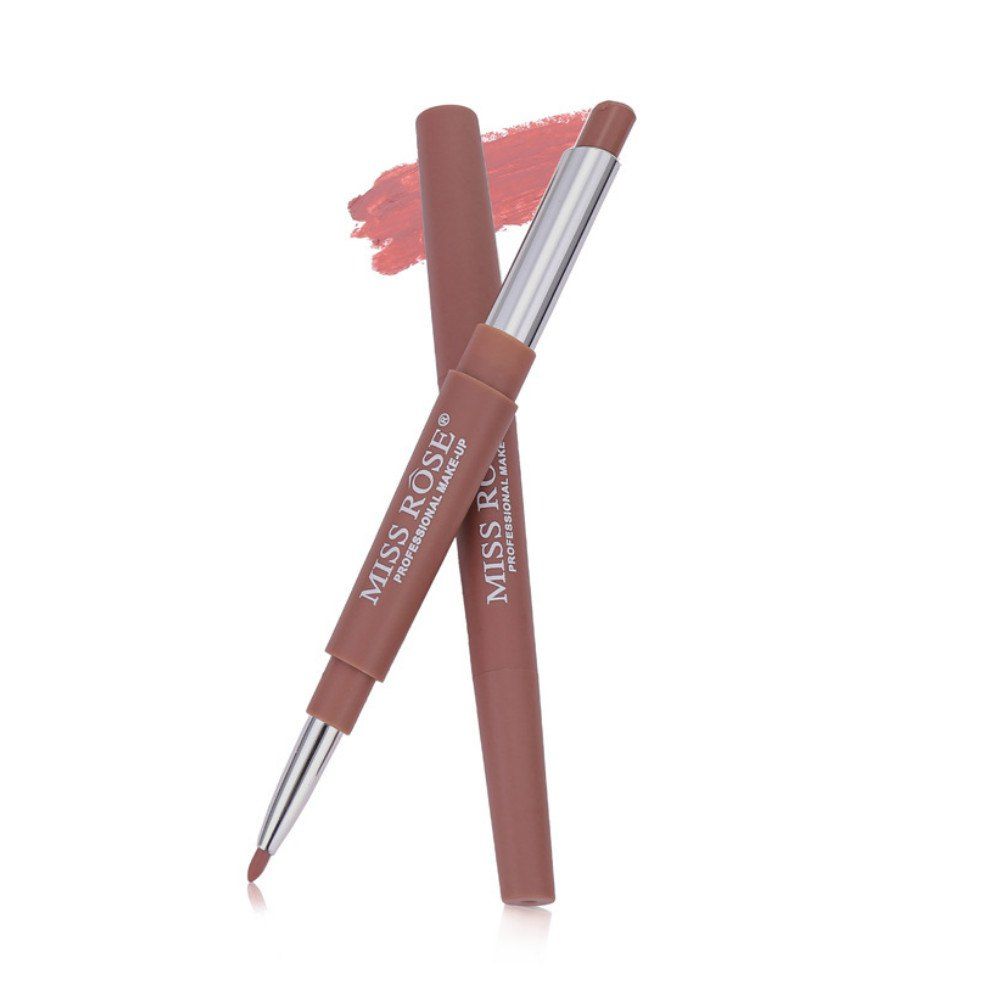 

MISS ROSE Double Multifunctional Lipstick Lip Pen, #033